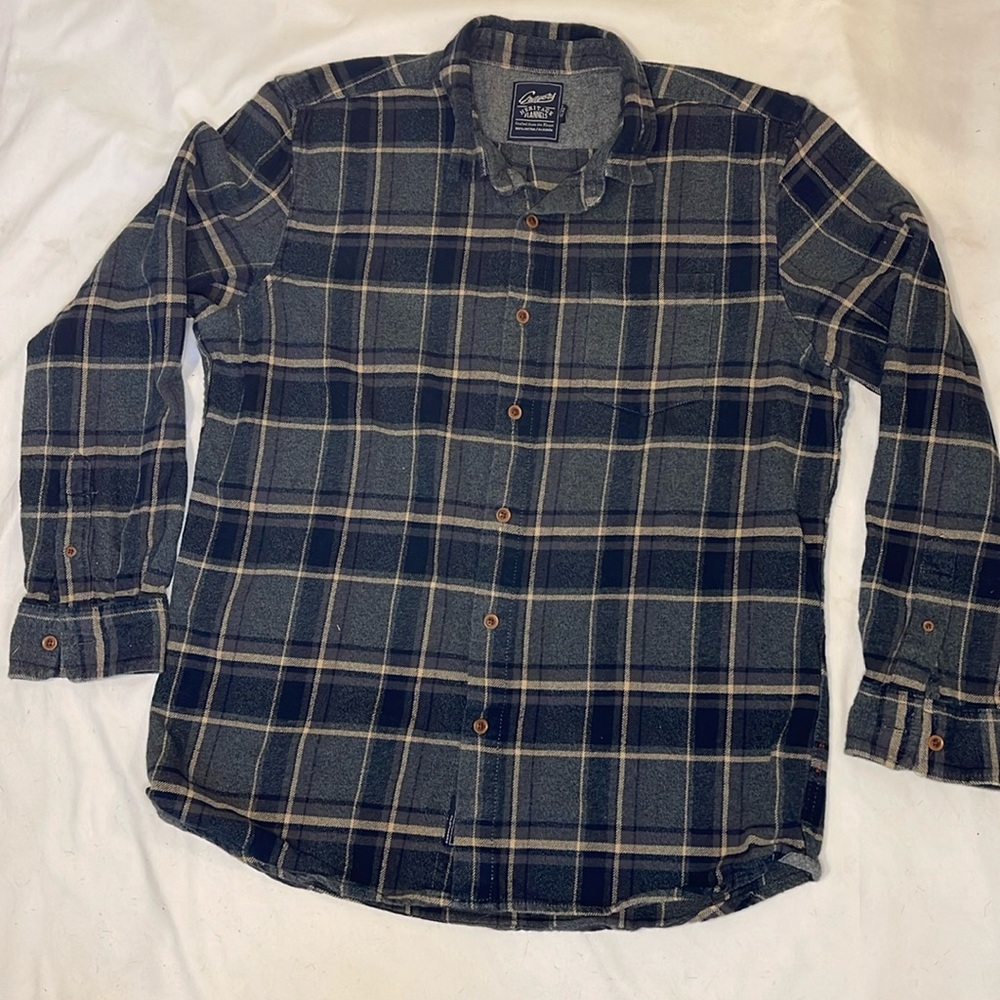 Men’s Greyers Heritage Flannels Buttondown, Sz XL
